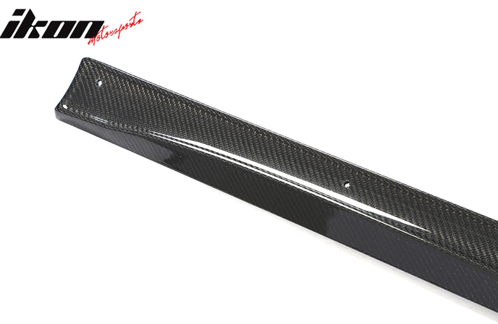 Fits 21-25 Tesla Model S Revozport Gloss Carbon Fiber Side Skirts Splitter Panel