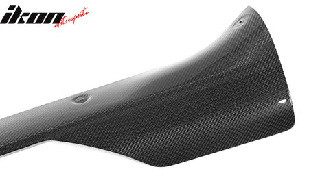 Fits 21-25 Tesla Model S Revozport Gloss Carbon Fiber Side Skirts Splitter Panel
