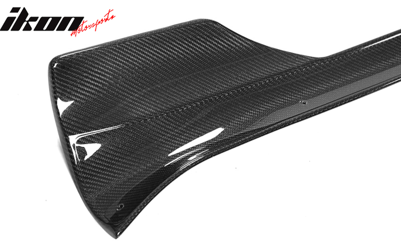 Fits 21-25 Tesla Model S Revozport Gloss Carbon Fiber Side Skirts Splitter Panel