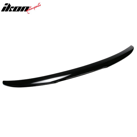 Fits 2021-2026 BMW G26 4 Series Gran Coupe i4 PSM Trunk Spoiler Gloss Black ABS