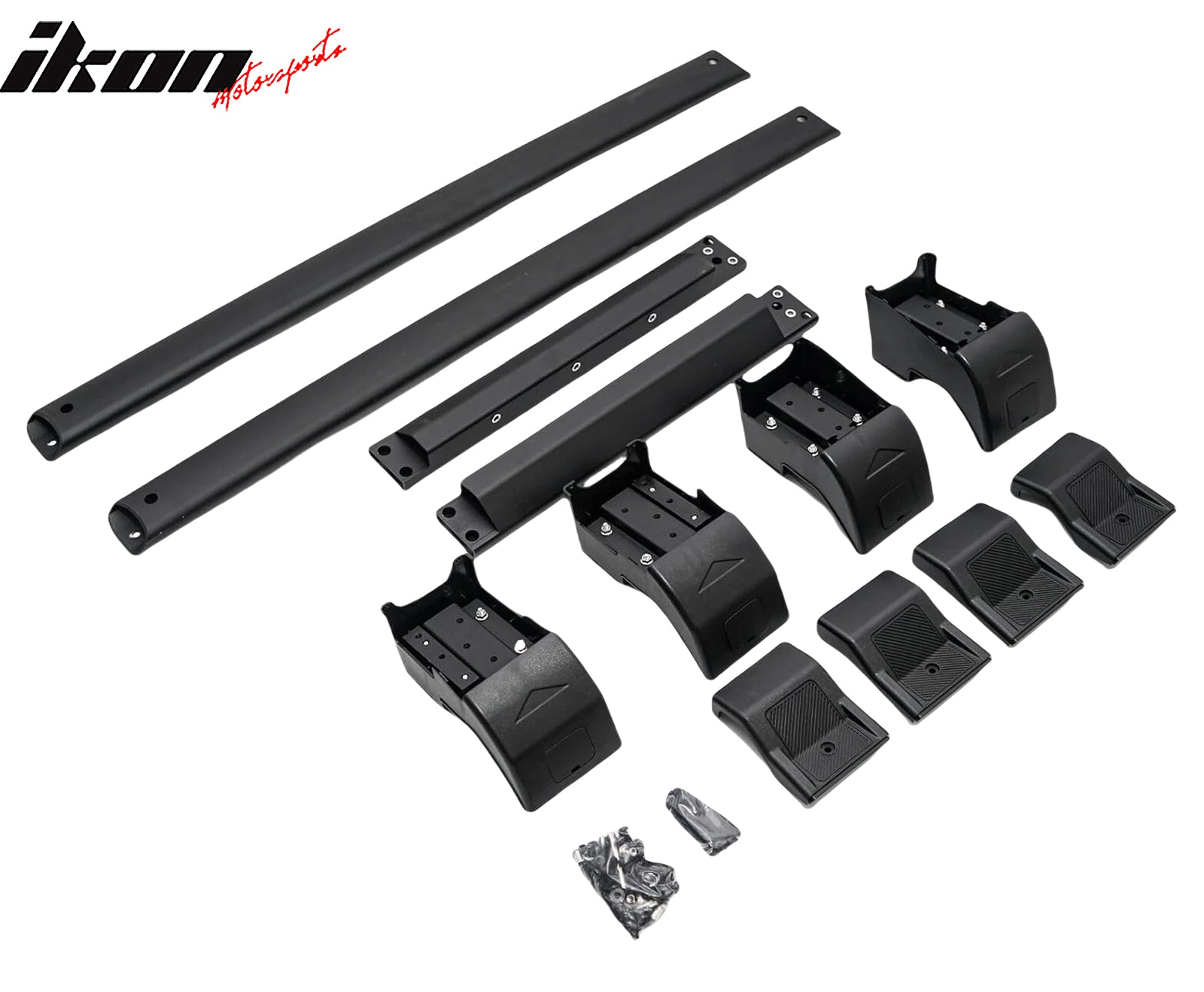 Fits 21-26 Ford Bronco 4DR Roof Rack W/ Rail Luggage Carrier Cross Bars Aluminum