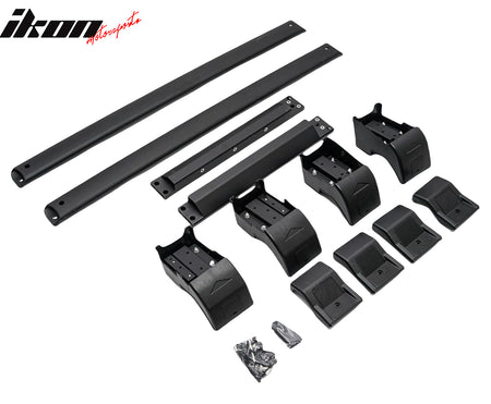 Fits 21-26 Ford Bronco 4DR Roof Rack W/ Rail Luggage Carrier Cross Bars Aluminum