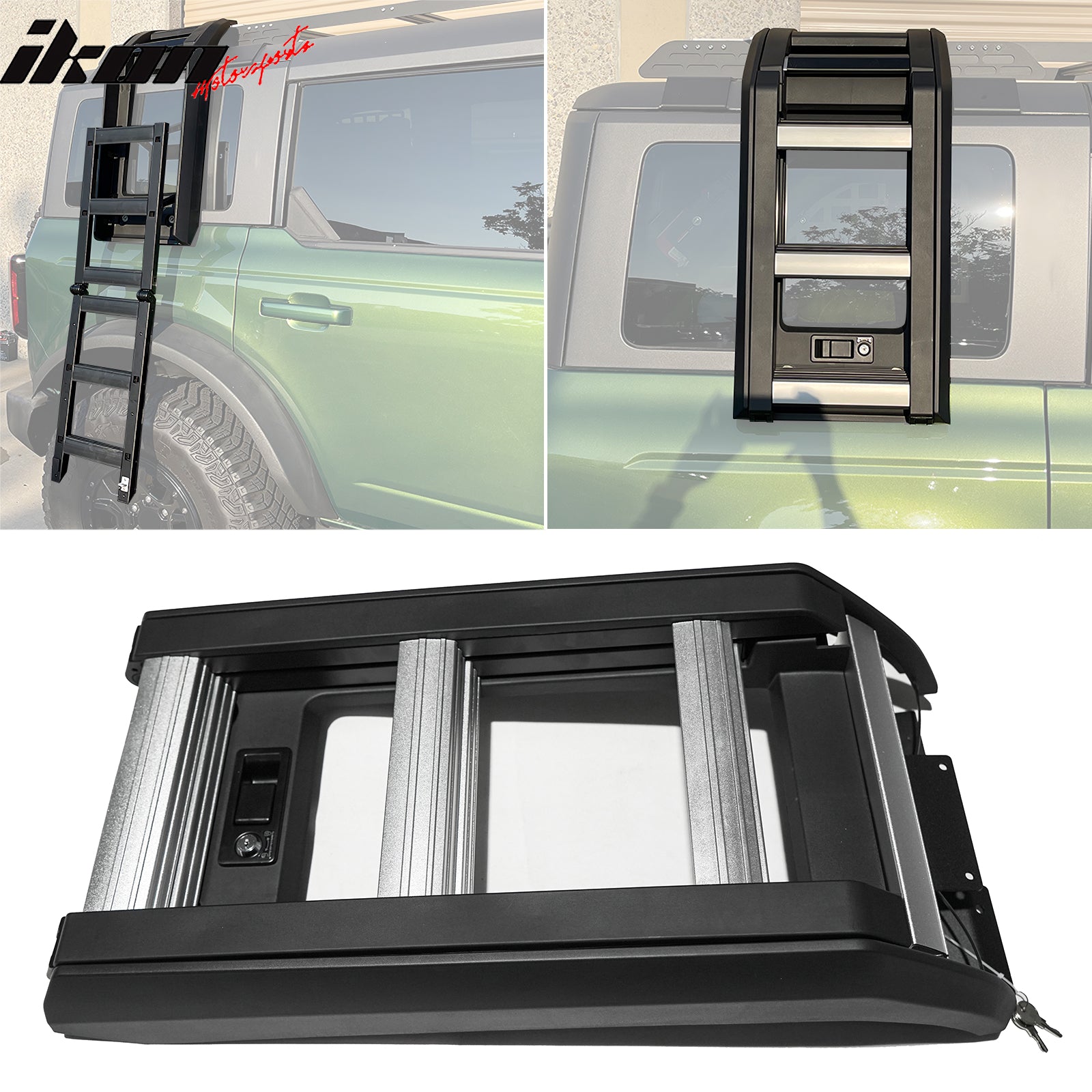 Exterior Car Accessories for 2021-2026 Ford Bronco Ladder – Ikon