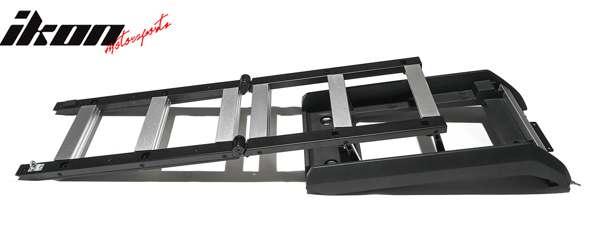 For 21-26 Bronco Passenger Side Roof Access Ladder Step Climbing Ladder Aluminum