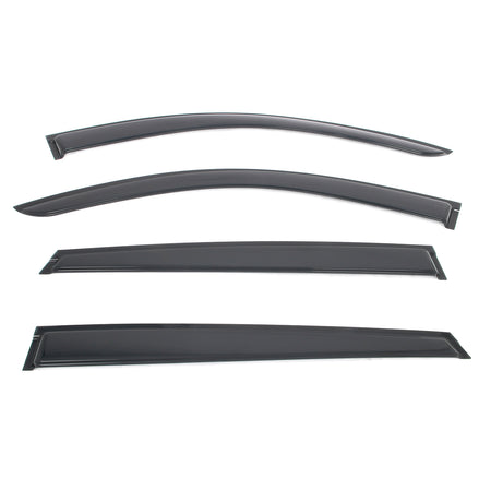 Fits 21-26 Genesis GV80 Window Visors Vent Rain Sun Guards Deflectors Tape-On