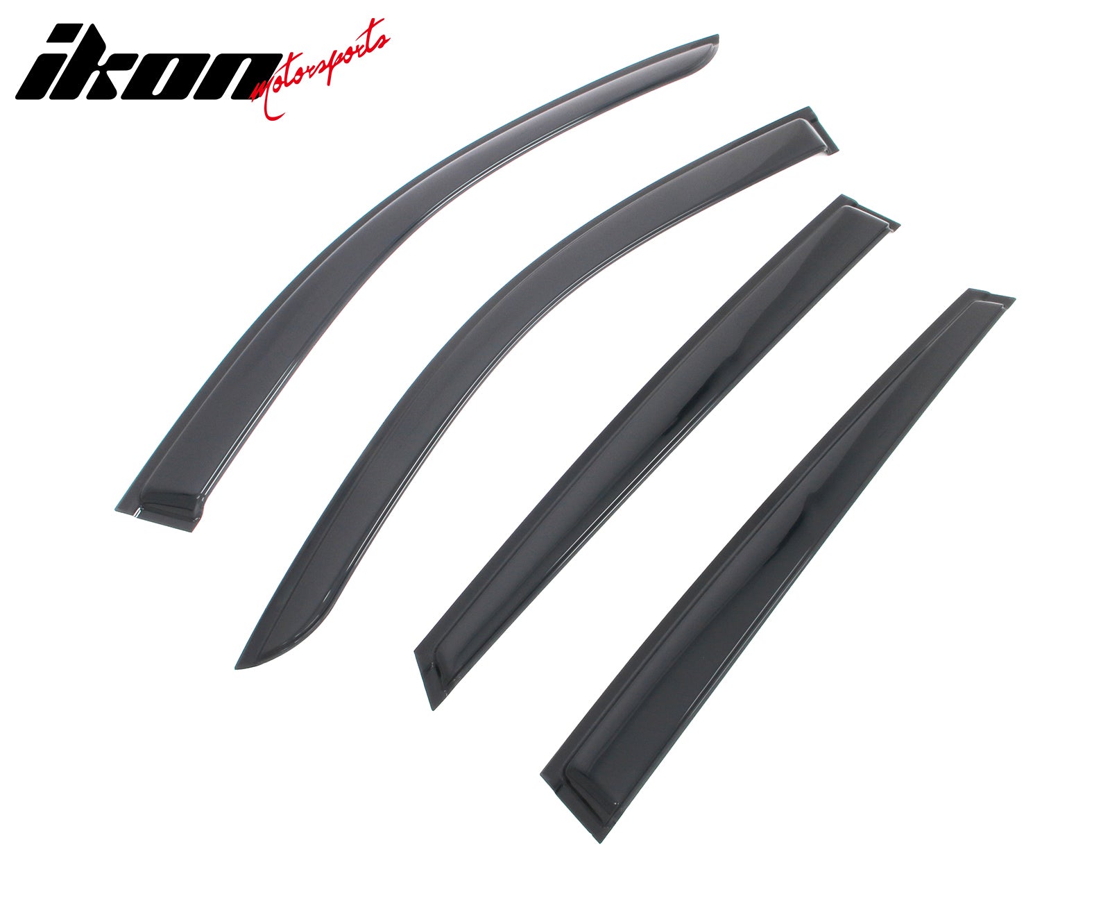 Fits 21-26 Genesis GV80 Window Visors Vent Rain Sun Guards Deflectors Tape-On