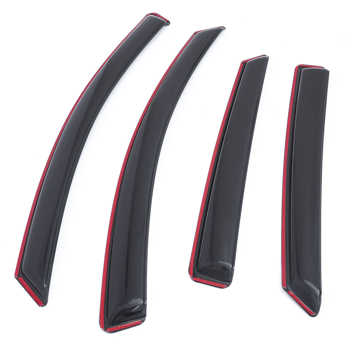 Fits 21-26 Kia K5 Window Visors In-Channel Rain Guard Deflector Acrylic Shield