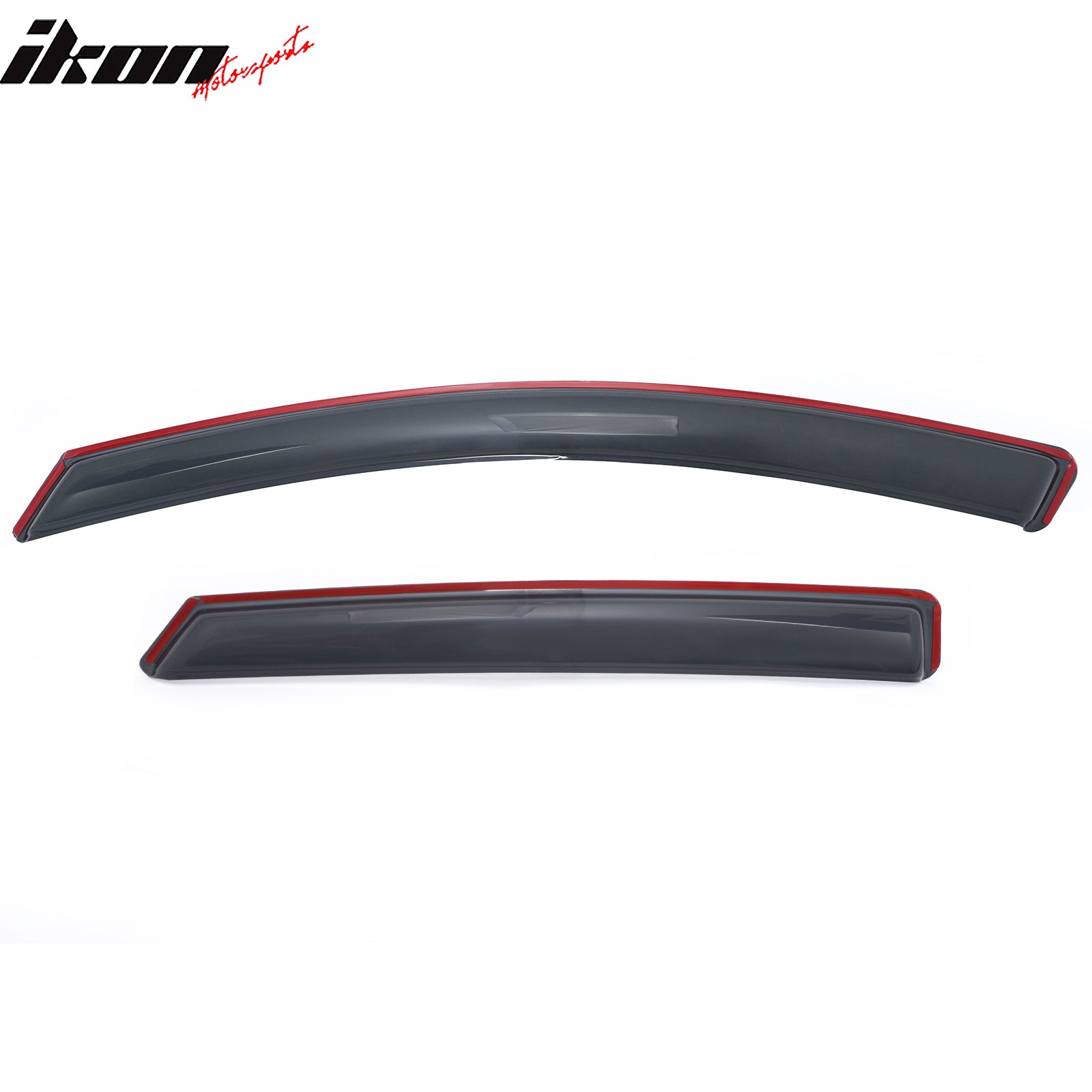 Fits 21-26 Kia K5 Window Visors In-Channel Rain Guard Deflector Acrylic Shield