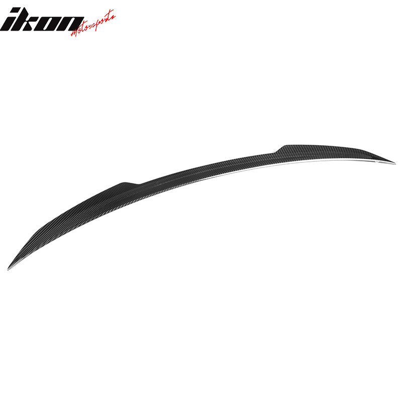 Dry Carbon Fiber Fits 22-25 Benz W206 C-Class Sedan X Style Rear Trunk Spoiler