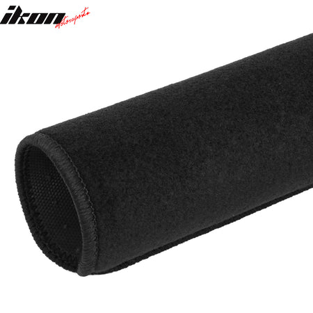 Fits 22-24 BMW I20 iX Nylon Front Rear Floor Mats Full Coverage Carpet Black 4PC