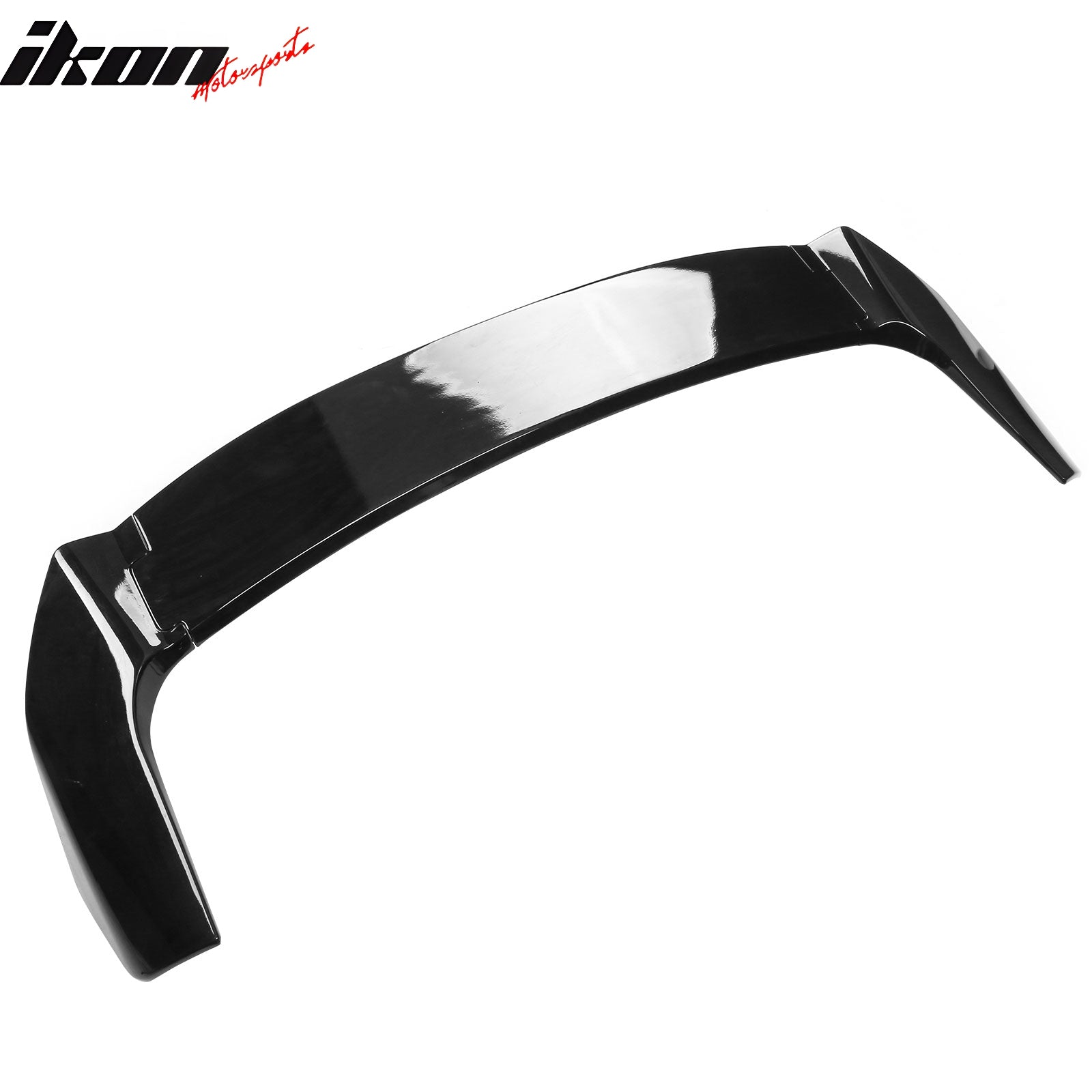 Fits 22-24 Hyundai Ioniq 5 Rear Trunk Spoiler + Roof Spoiler Lip Gloss Black ABS