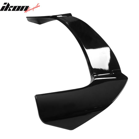 Fits 22-24 Hyundai Ioniq 5 Rear Trunk Spoiler + Roof Spoiler Lip Gloss Black ABS