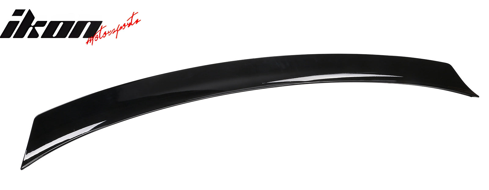 Fits 22-24 Hyundai Ioniq 5 Rear Trunk Spoiler + Roof Spoiler Lip Gloss Black ABS