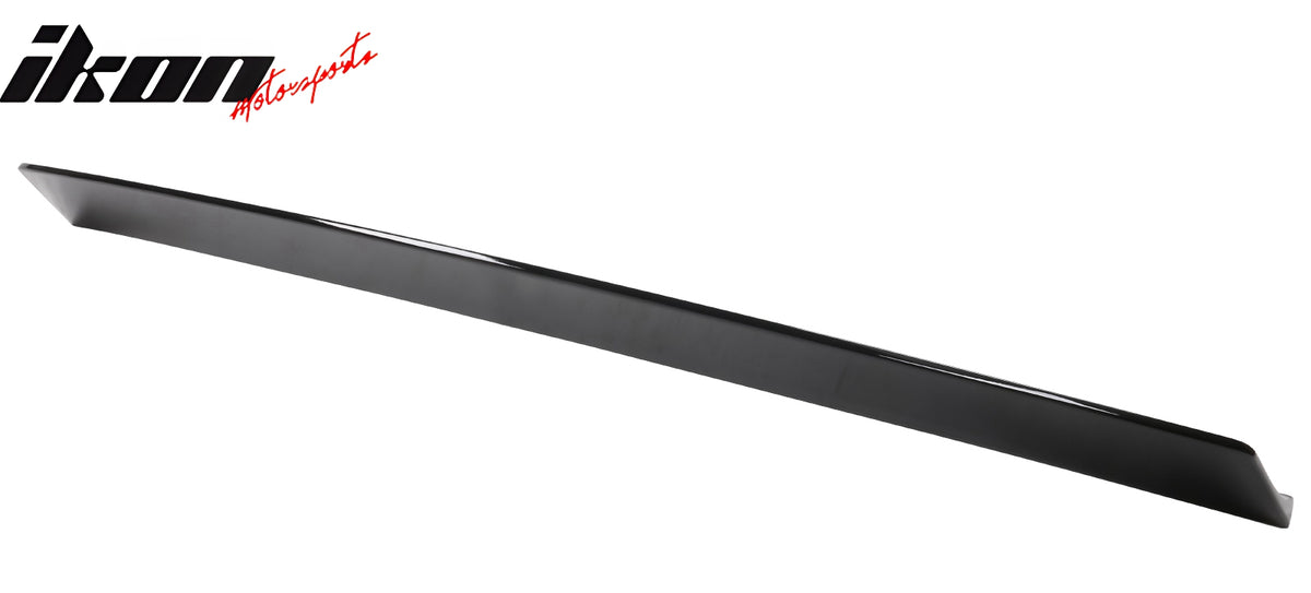 Fits 22-24 Hyundai Ioniq 5 Rear Trunk Spoiler + Roof Spoiler Lip Gloss Black ABS