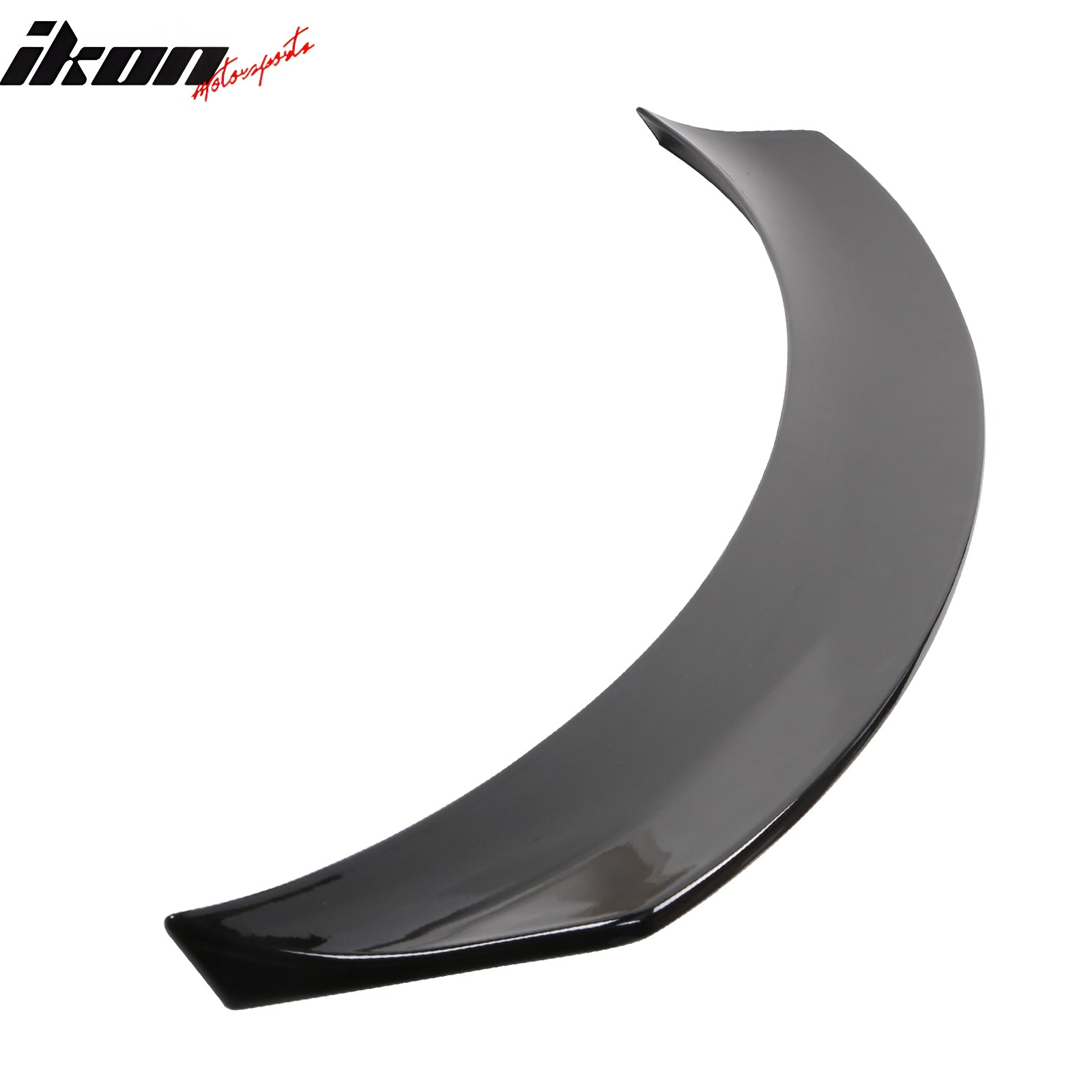 Fits 22-24 Hyundai Ioniq 5 Rear Trunk Spoiler + Roof Spoiler Lip Gloss Black ABS