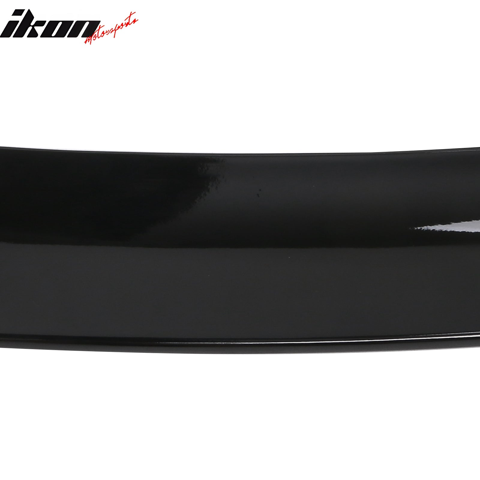 Fits 22-24 Hyundai Ioniq 5 Rear Trunk Spoiler + Roof Spoiler Lip Gloss Black ABS