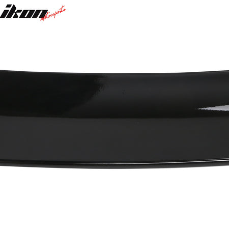 Fits 22-24 Hyundai Ioniq 5 Rear Trunk Spoiler + Roof Spoiler Lip Gloss Black ABS
