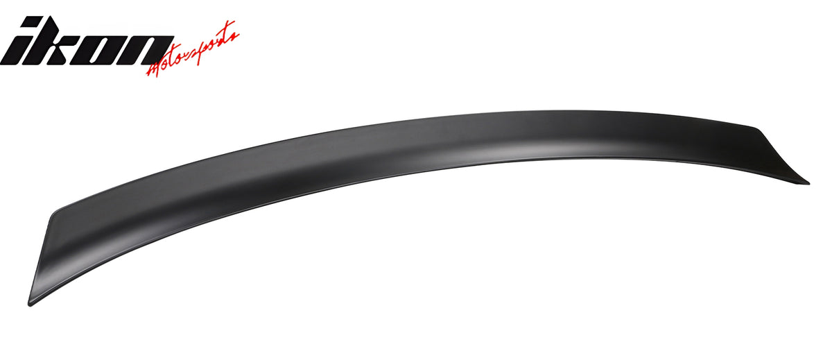 Fits 22-24 Hyundai Ioniq 5 Rear Trunk Spoiler + Roof Spoiler Lip Matte Black ABS