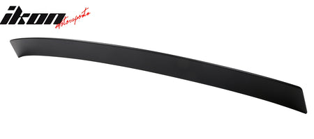 Fits 22-24 Hyundai Ioniq 5 Rear Trunk Spoiler + Roof Spoiler Lip Matte Black ABS