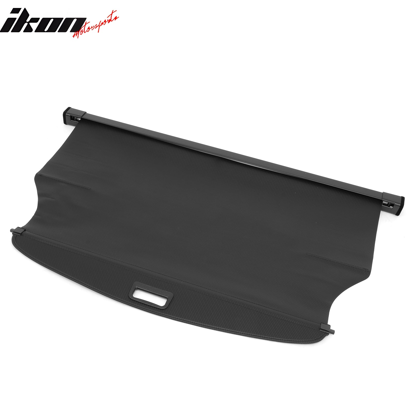 Fits 22-25 Kia EV6 Retractable Rear Trunk Cargo Cover Shade Carbon Fiber Print