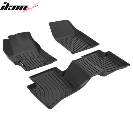 Fits 22-25 Toyota Corolla Cross AWD 3D TPE All Season Floor Mats Carpet 3PCS Set
