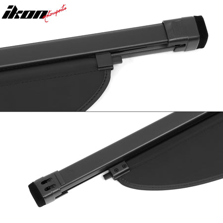 Fits 22-26 Genesis GV70 Cargo Cover Black Retractable Rear Trunk Luggage Shield