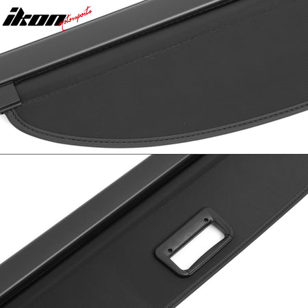 Fits 22-26 Genesis GV70 Cargo Cover Black Retractable Rear Trunk Luggage Shield