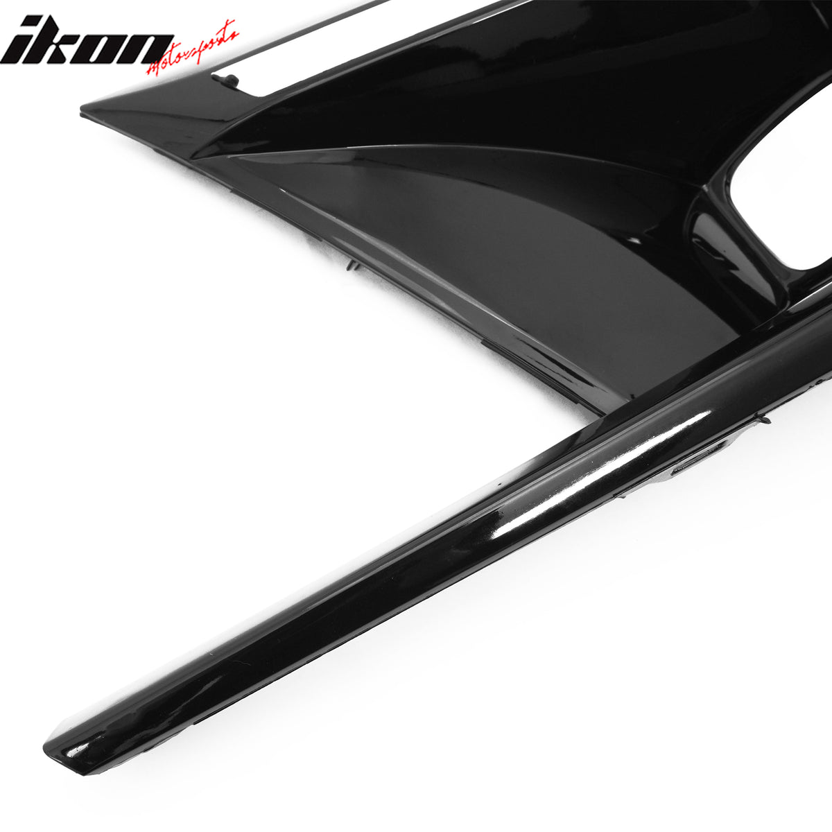 Fits 22-24 Honda Civic Foglight Covers W/ LED Switchback Turn Signal Gloss Black