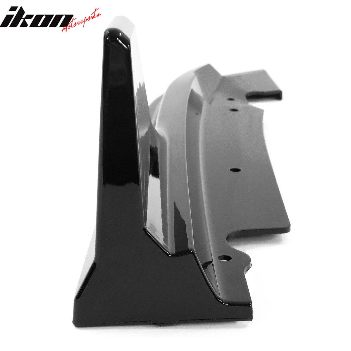 For 22-26 Honda Civic 11th FE-C Style Rear Bumper Lip Diffuser Apron Gloss Black