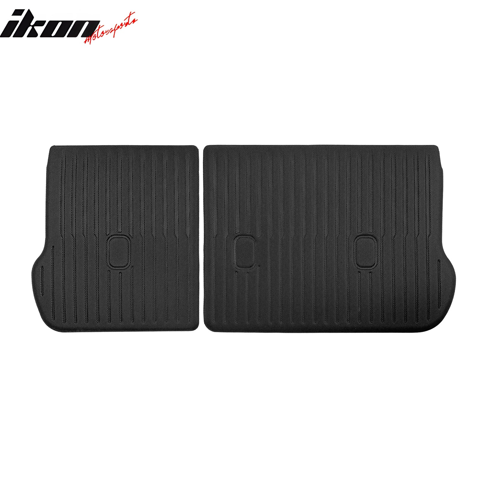 Fits 22-25 Kia EV6 2PCS Backrest Mats Seat Cover Cargo Liner Protector - XPE