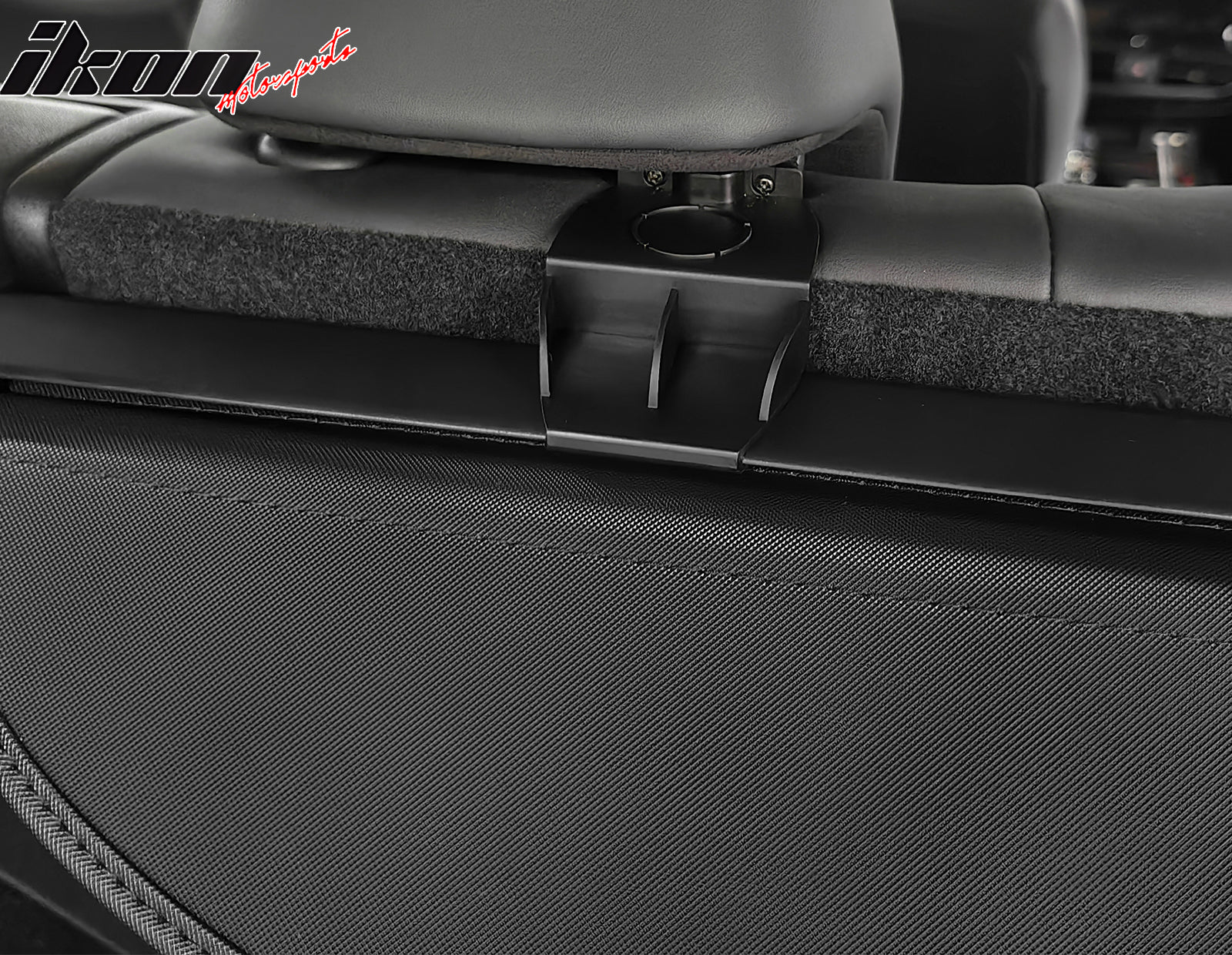 Fits 22-25 Lexus NX250 350 350h Retractable Rear Trunk Cargo Cover Canvas Black