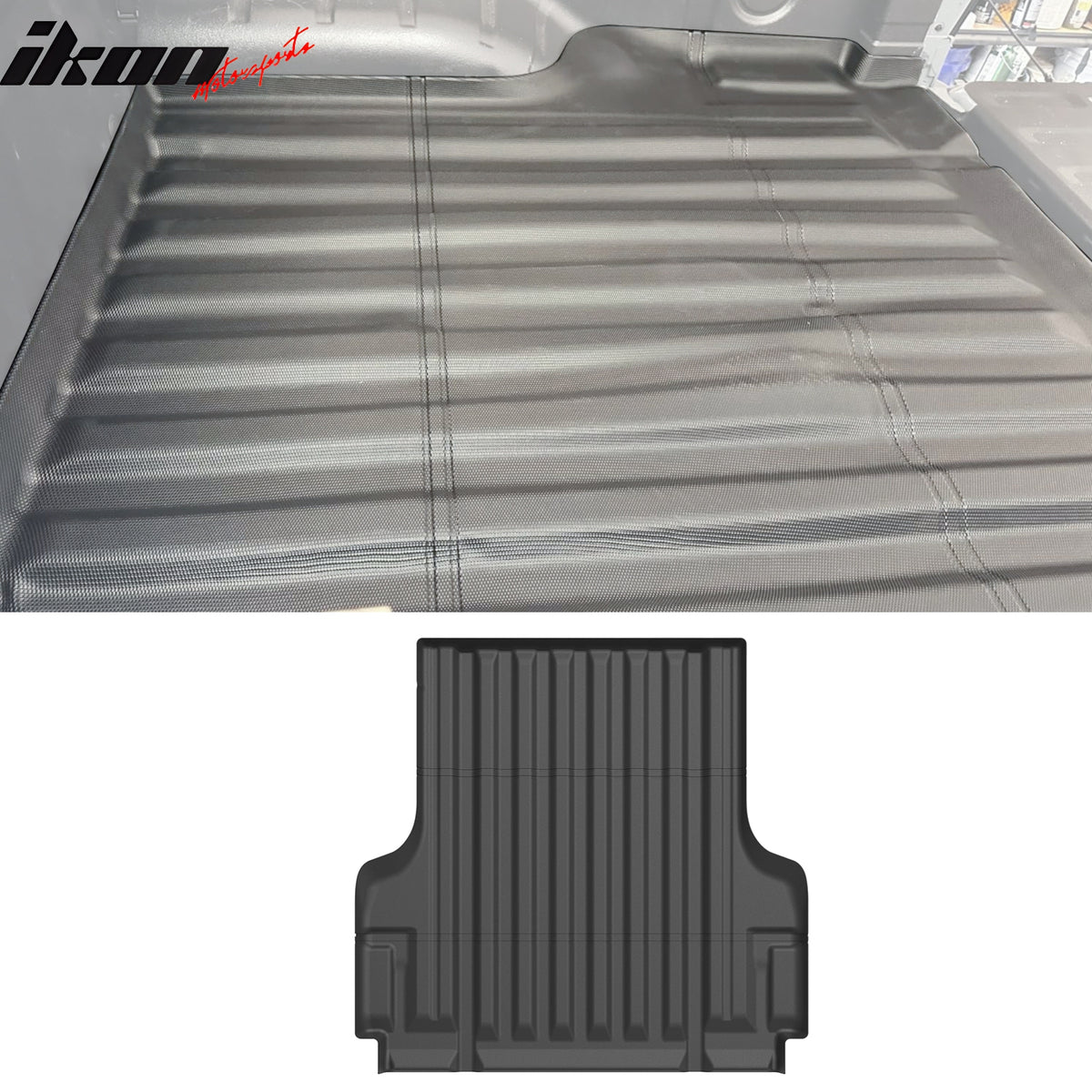 Fits 22-26 Nissan Frontier Crew Cab TPE Floor Mats Liners + 5Ft Truck Bed Mat
