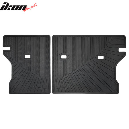 Fits 22-26 Corolla Cross/Hybrid TPE Rear Backrest Mats Seat Back Cover Liner 2PC