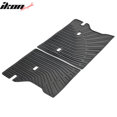 Fits 22-26 Corolla Cross/Hybrid TPE Rear Backrest Mats Seat Back Cover Liner 2PC