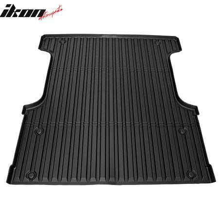 Fits 22-24 Toyota Tundra Crew Max 5.5Ft Rear Storage Liner Truck Bed Mat 3D TPE