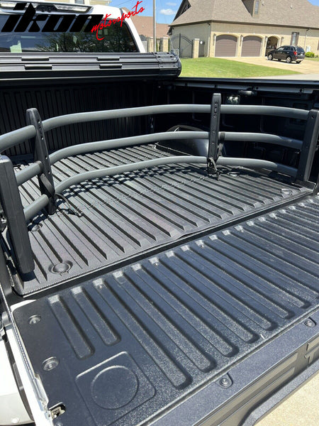 Fits 22-24 Toyota Tundra Crew Max 5.5Ft Rear Storage Liner Truck Bed Mat 3D TPE