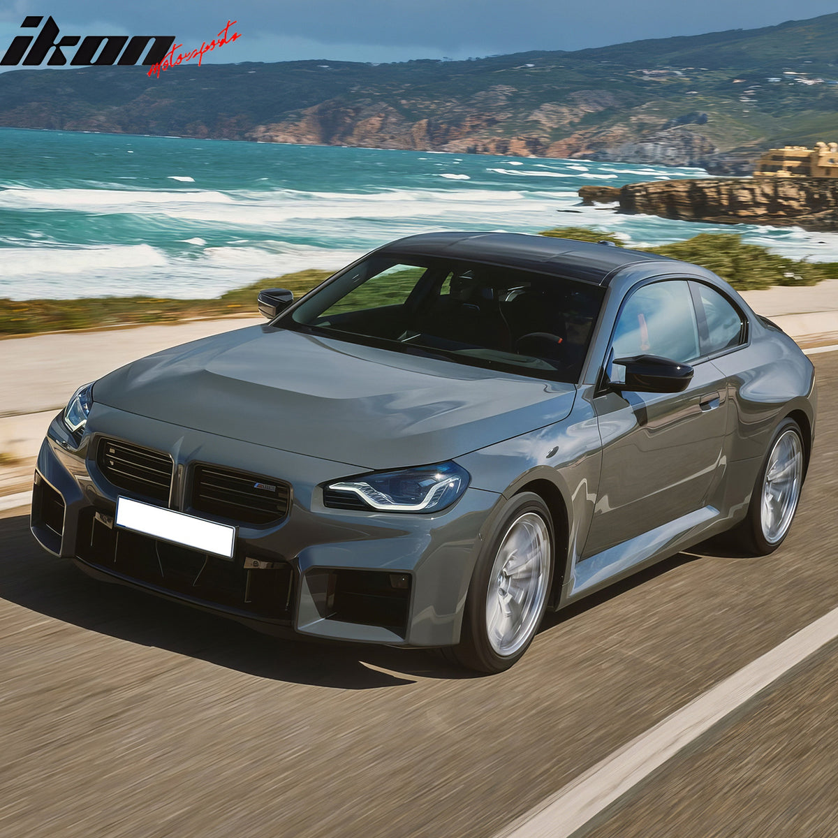 Fits 22-25 BMW G42 G87 M2 Floor Mats TPE Carpets 3D All Weather Front Rear Liner