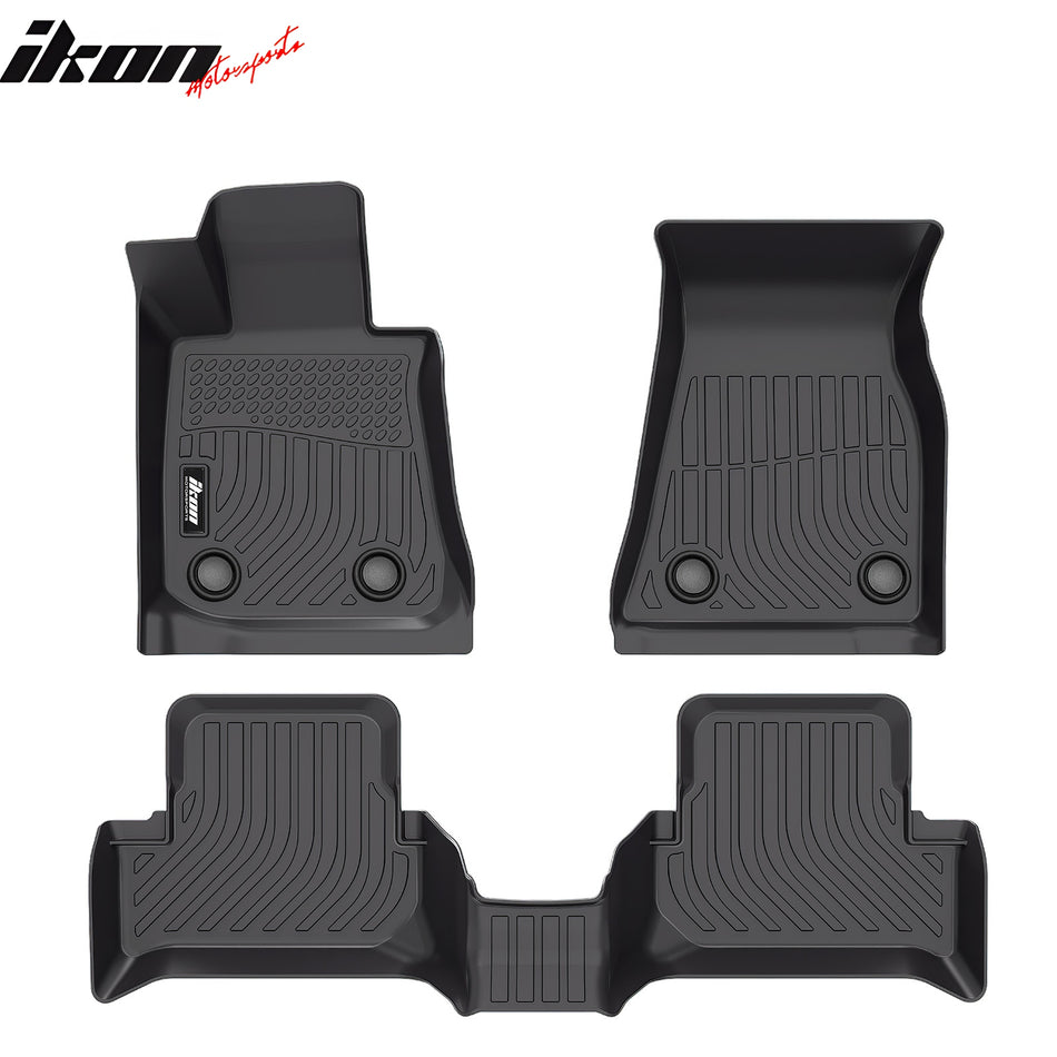 2022-2025 BMW G26 i4 Floor Mats TPE Carpets 3D All Weather Boot Liner