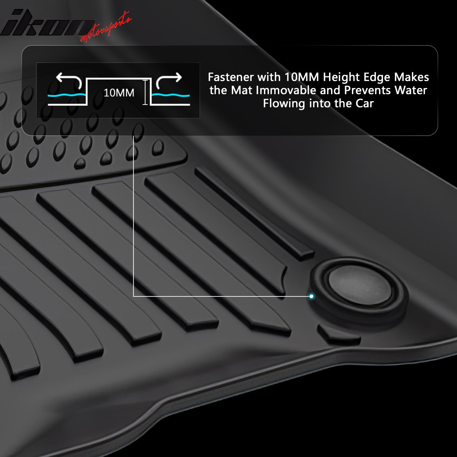 Fits 22-25 Benz X243 EQB 250+/300/350 5-Seats Floor Mats TPE All Weather Carpets