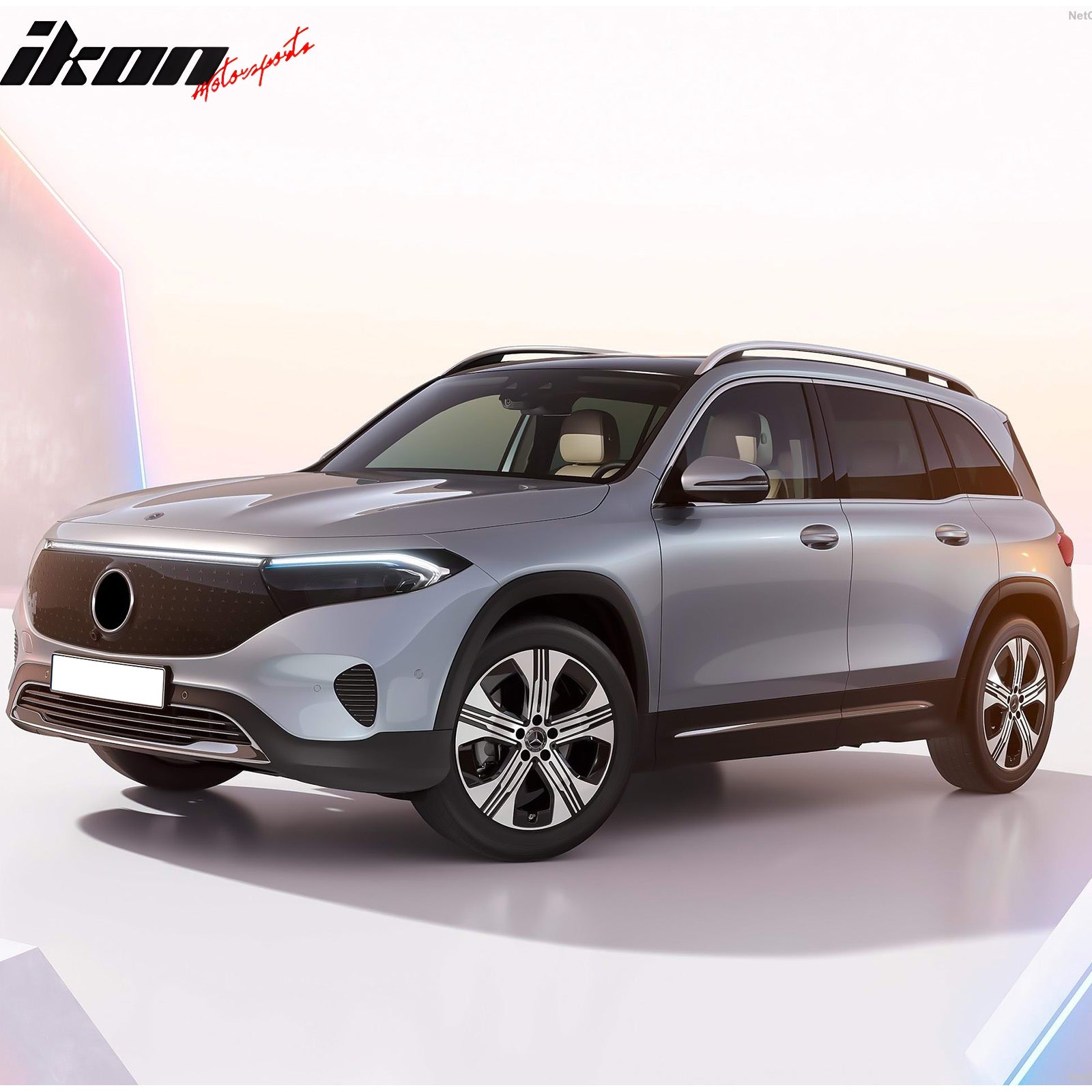 Fits 22-25 Benz X243 EQB 250+/300/350 5-Seats Floor Mats TPE All Weather Carpets