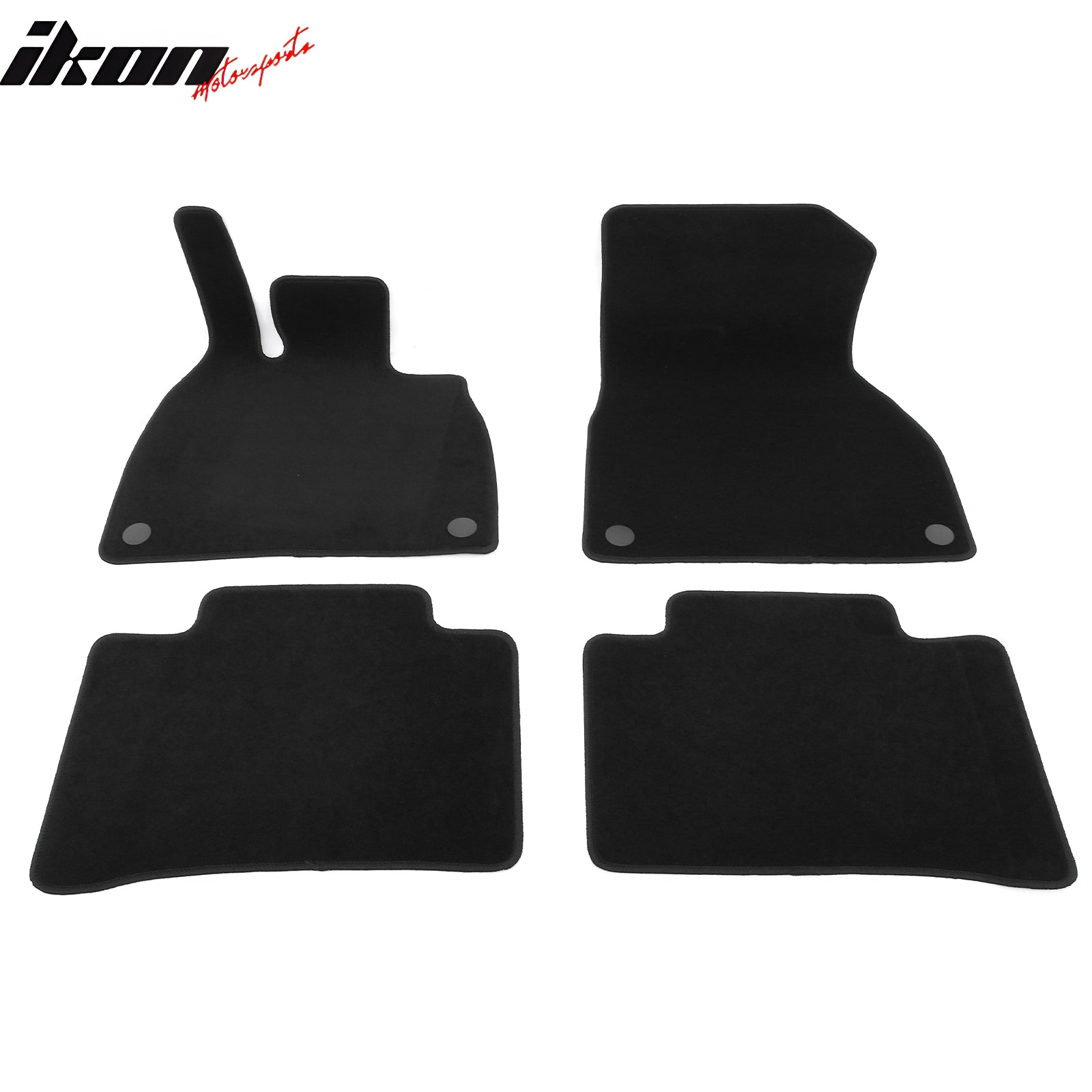 For 22-25 Benz EQS Sedan V297 Anti-Slip First Second Row Floor Mats Carpet Nylon