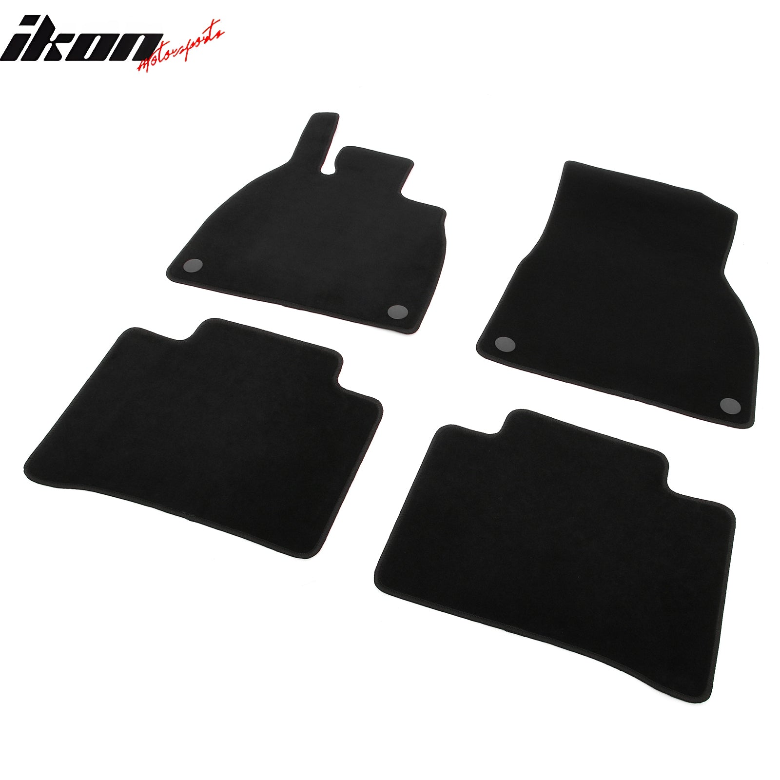 For 22-25 Benz EQS Sedan V297 Anti-Slip First Second Row Floor Mats Carpet Nylon
