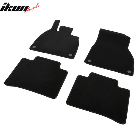 For 22-25 Benz EQS Sedan V297 Anti-Slip First Second Row Floor Mats Carpet Nylon