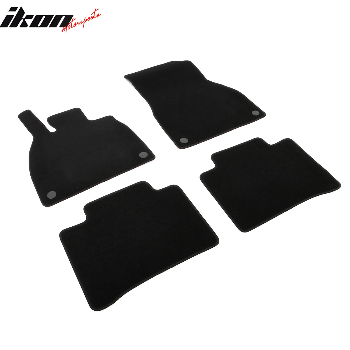 For 22-25 Benz EQS Sedan V297 Anti-Slip First Second Row Floor Mats Carpet Nylon