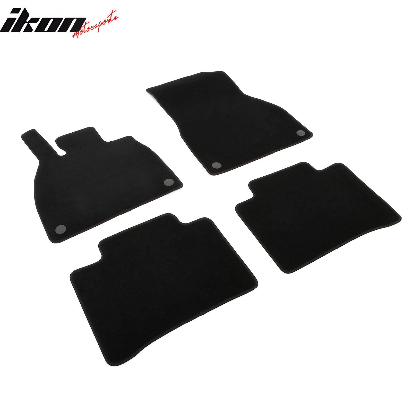 For 22-25 Benz EQS Sedan V297 Anti-Slip First Second Row Floor Mats Carpet Nylon