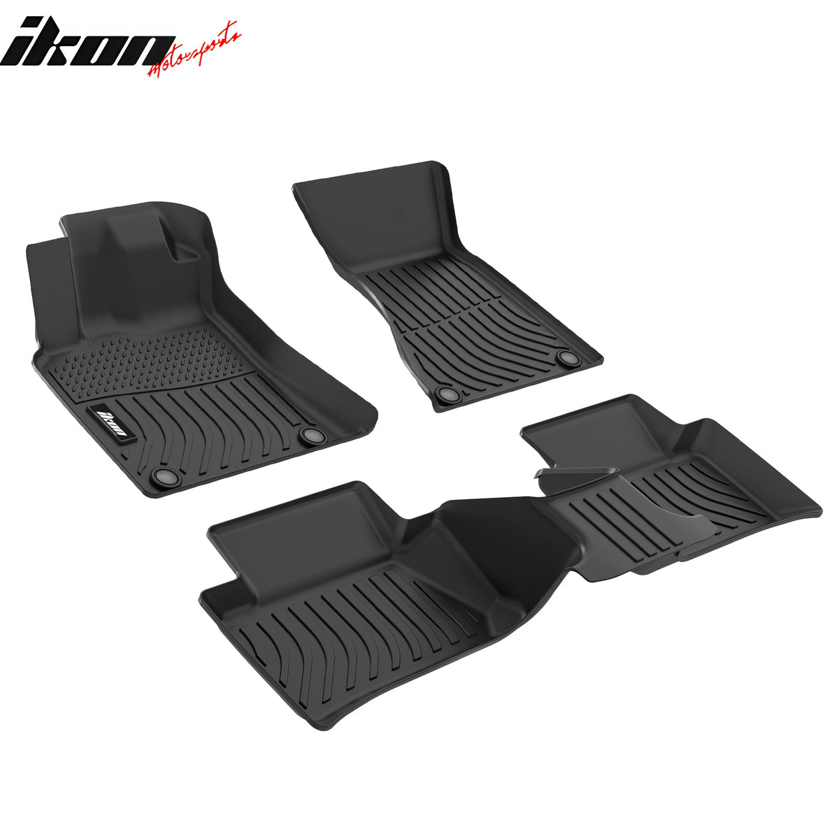 Fits 22-25 Benz V297 EQS Sedan W/O Rear MBUX Tablet 3D TPE Floor Mats Liners