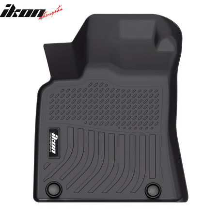 Fits 22-25 Benz V297 EQS Sedan W/O Rear MBUX Tablet 3D TPE Floor Mats Liners