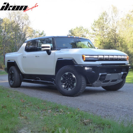 Fits 22-25 GMC Hummer EV Pickup Floor Mats TPE All Weather 3D Carpets Liner 3PC