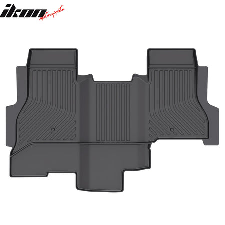 Fits 22-25 GMC Hummer EV Pickup Floor Mats TPE All Weather 3D Carpets Liner 3PC