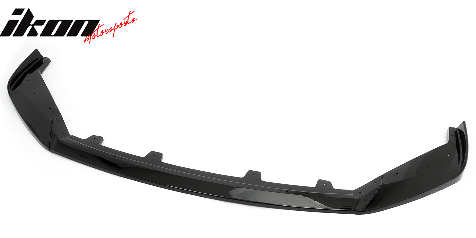 Fits 22-25 Lexus IS500 F Sport Ikon Style Front Bumper Lip Gloss Black PP 3PCS